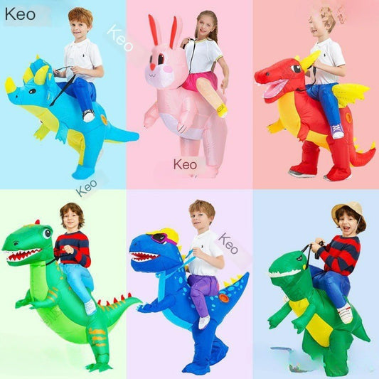 Halloween Inflatable Dinosaur Costume for Kids & Adults