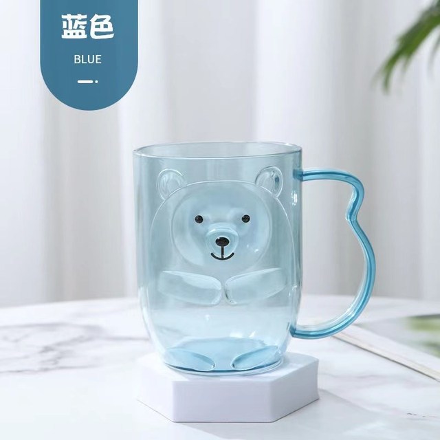 3D Cartoon Cute Little Bear Wash Cup for Home