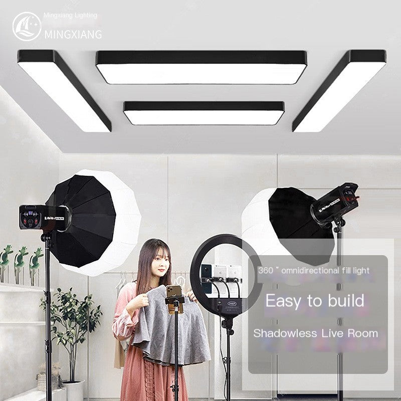 LED Live Streaming Light with Remote Control (Tri-Color)