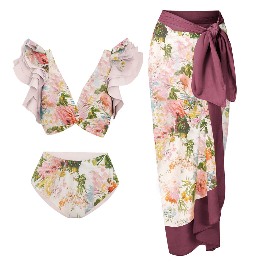 Women's One-Shoulder Embellished Bikini Set - product image 7