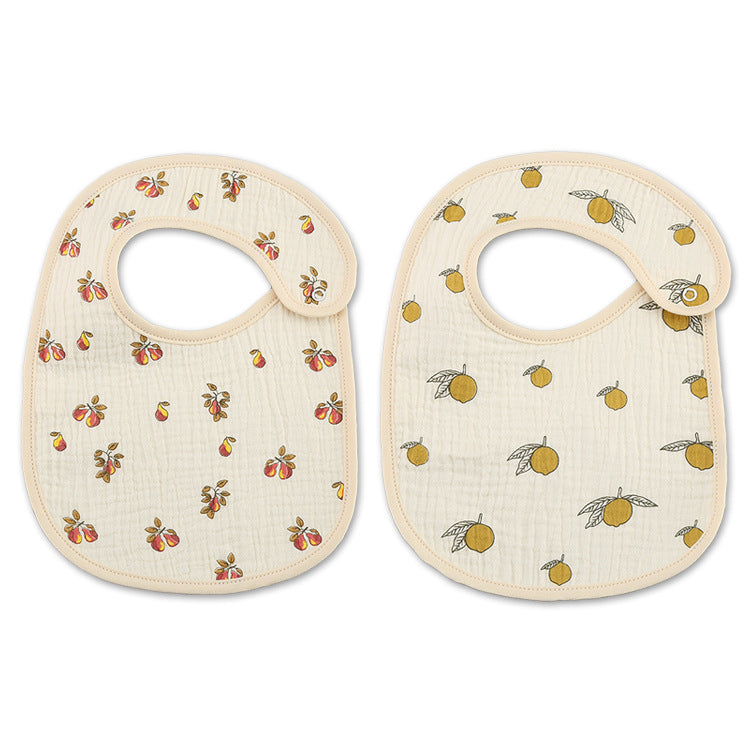 Cotton Gauze Waterproof Kids Bib - product image 33