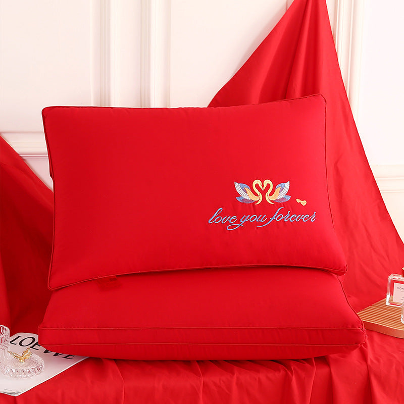 Cotton Fluffy Pillow Inserts for Wedding (Pair)