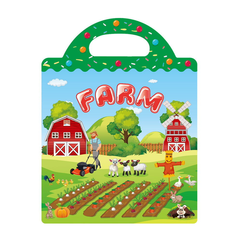 Wholesale Children's Sticker Book for Focus and Learning