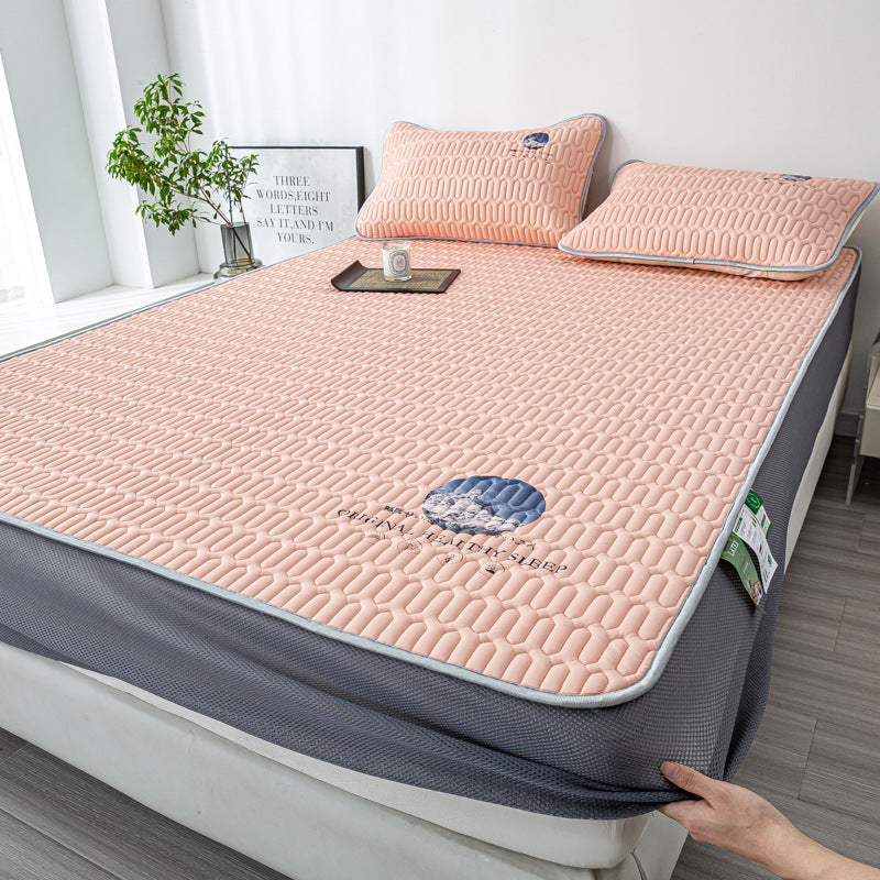 Thickened Latex Cooling Bed Sheet Set for Summer