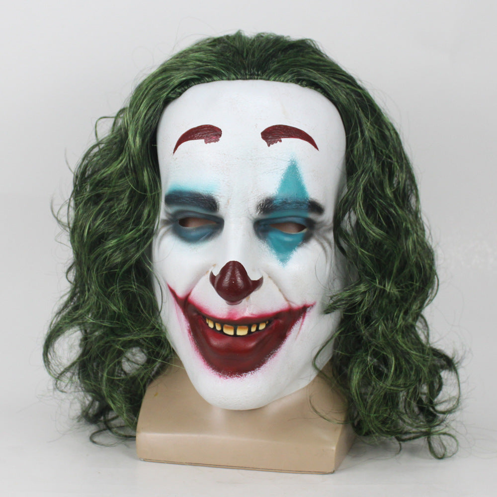 Batman Joker Latex Mask for Halloween Cosplay Costume