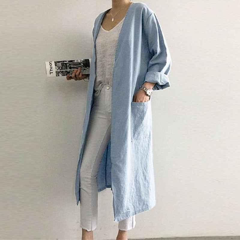 2020 Autumn Winter Plus Size Loose Cardigan Coat