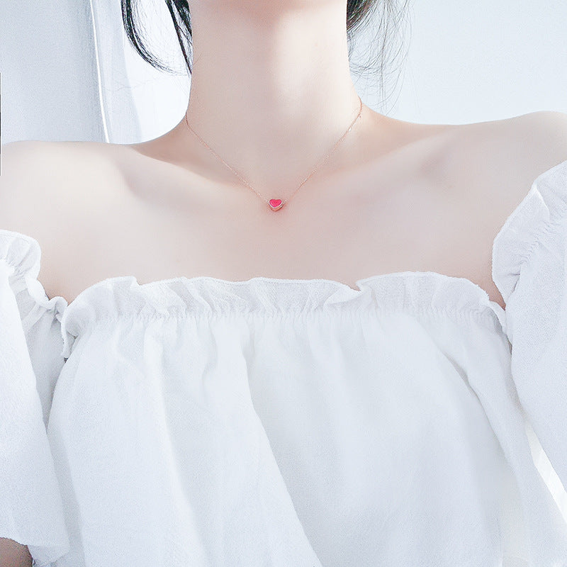 S925 Silver Color-Changing Heart Necklace - product image 7