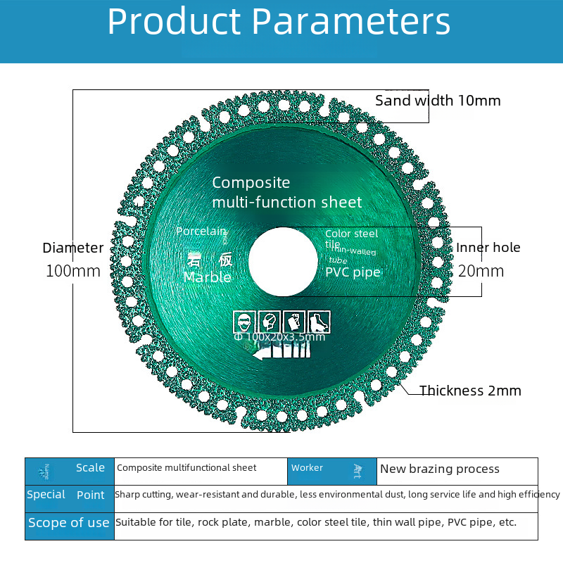 Multi-Purpose Tile & Metal Cutting Disc - product image 8