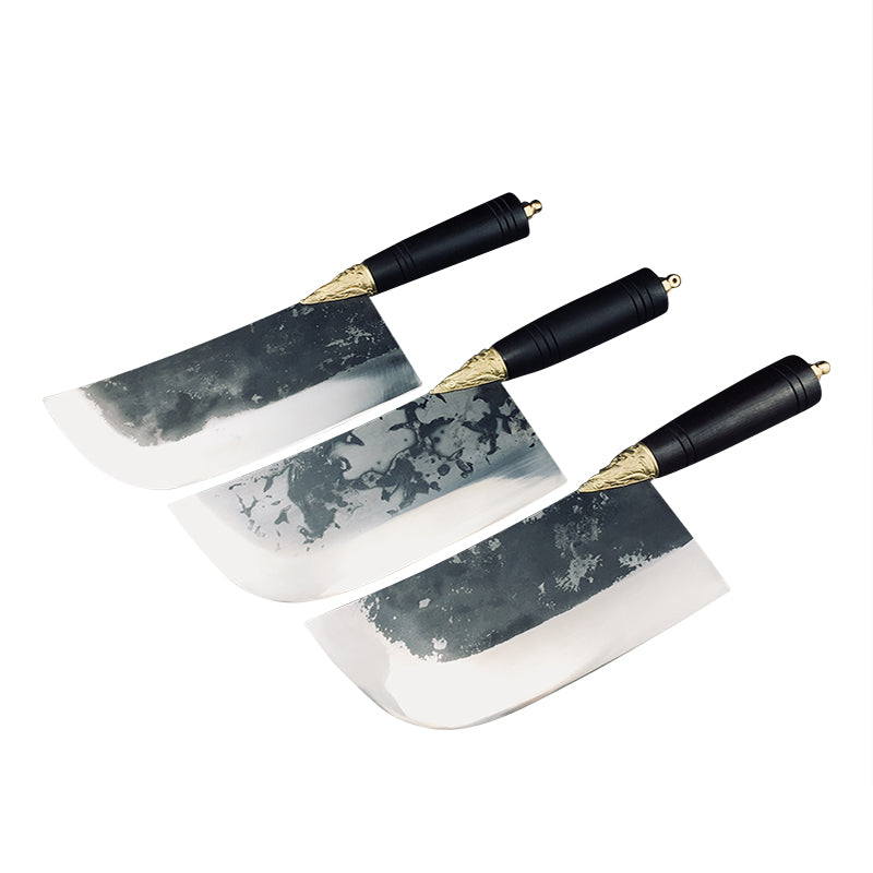 Longquan Handmade Chef's Knife - Forged Manganese Steel