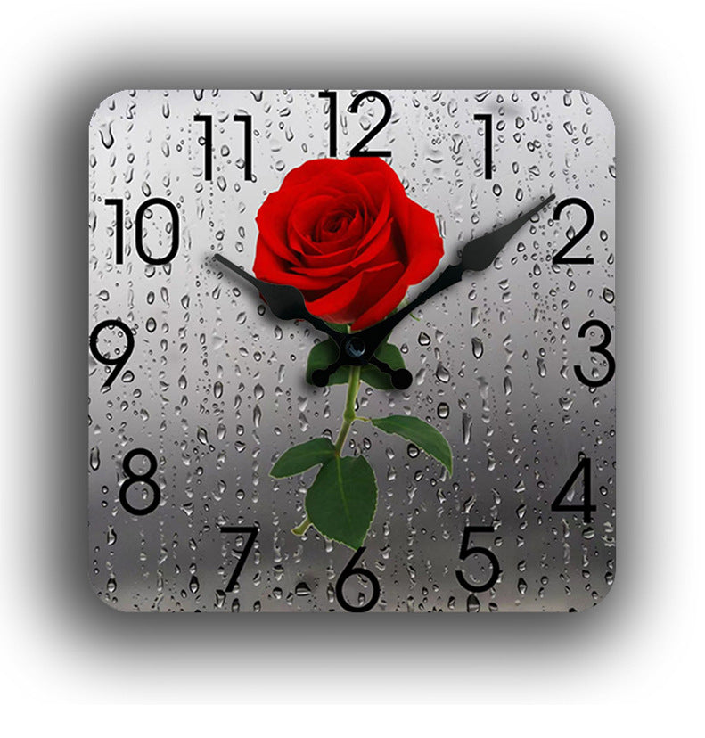 Nordic Creative Silent Wall Clock - 12 Inch, Direct Sale