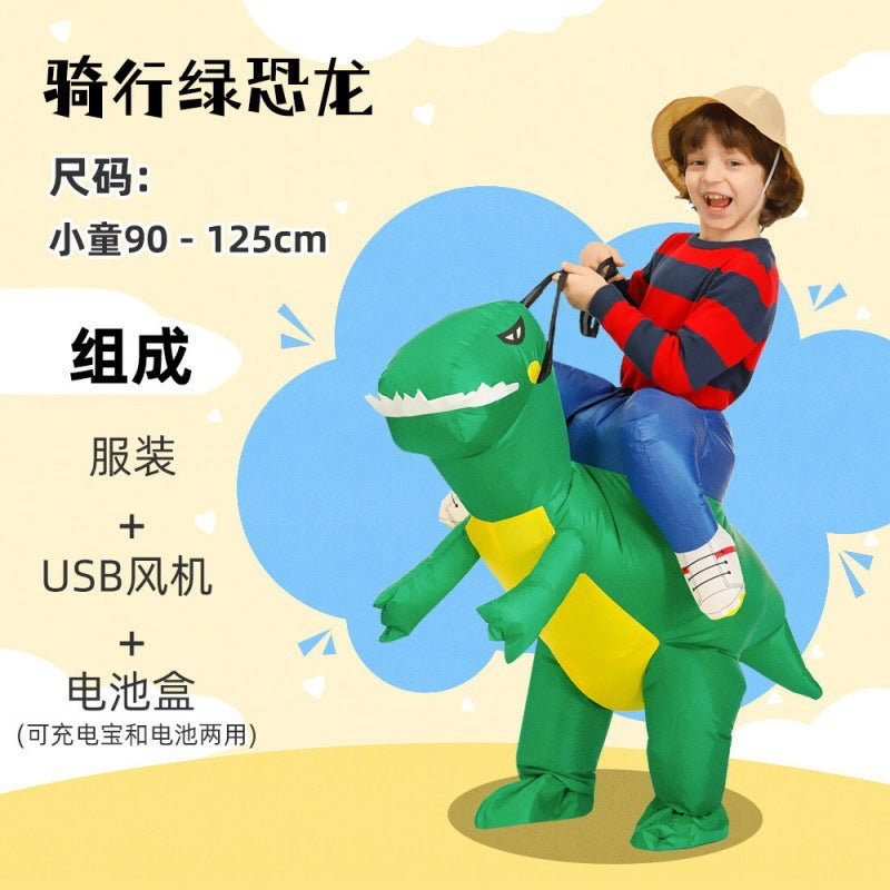 Halloween Inflatable Dinosaur Costume for Kids & Adults