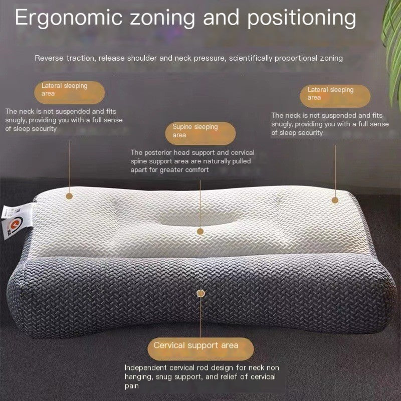 Japanese Orthopedic Neck Pillow for Home Use