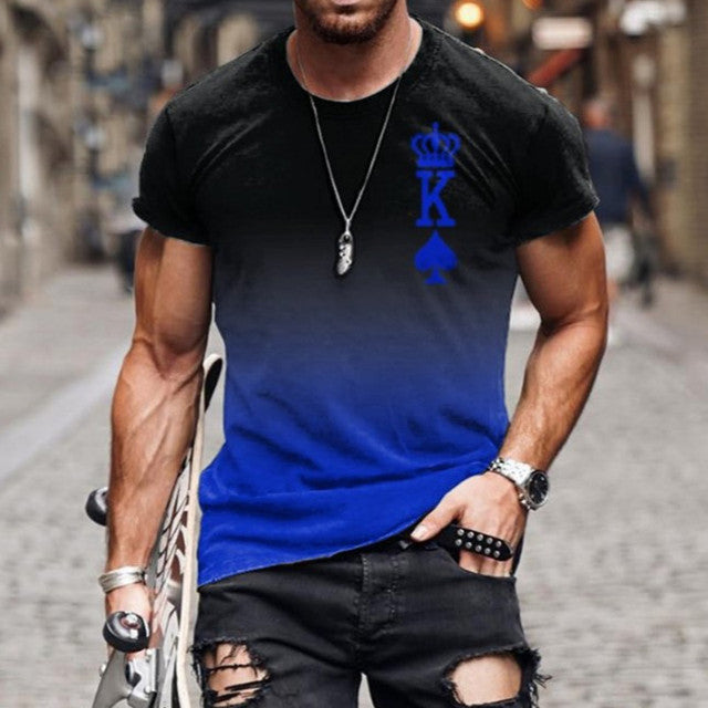 Men's High-Street Graphic T-Shirt