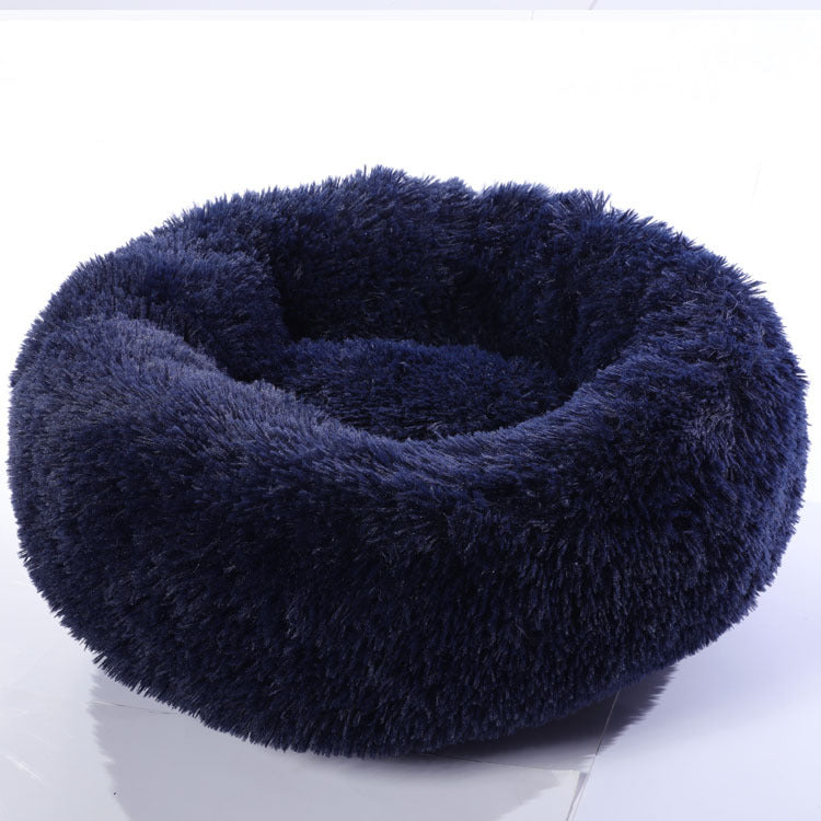 Round Plush Dog Bed for Small Dogs & Puppies - product image 5