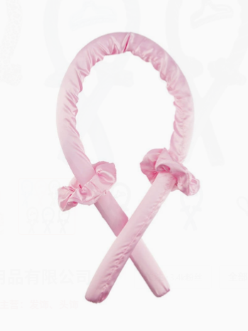 Heatless Curling Rod Headband Satin Overnight Hair Curler No Heat Curls for Long Short Hair - product image 3