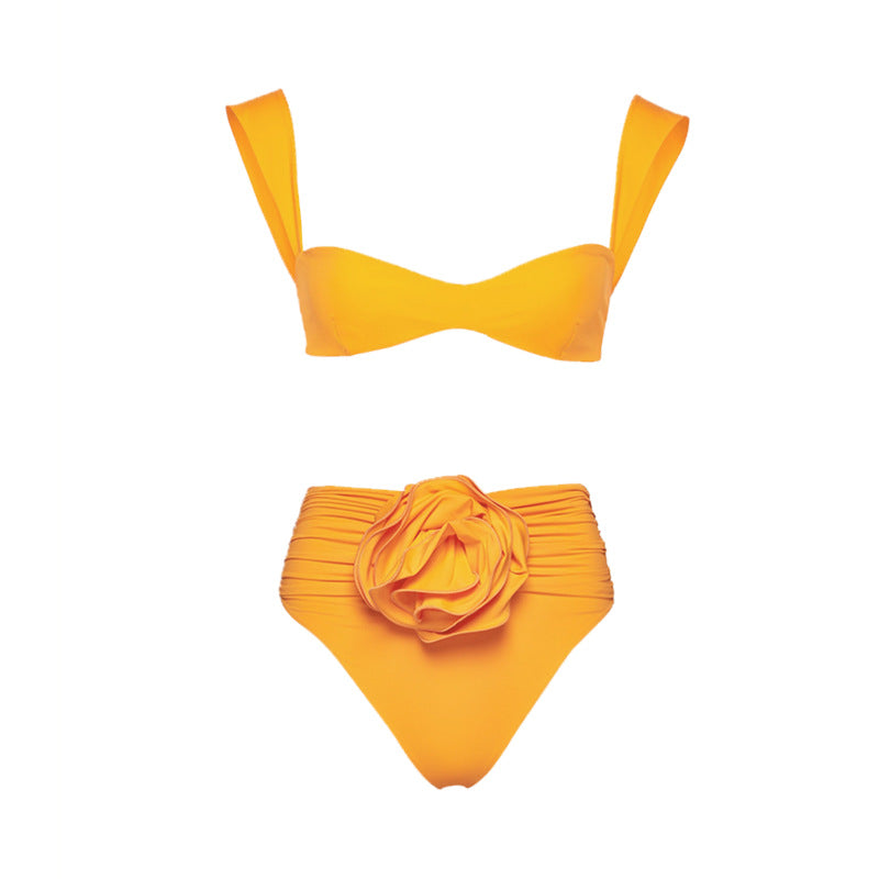 Women's High-Waist 3D Rose Bikini - product image 7