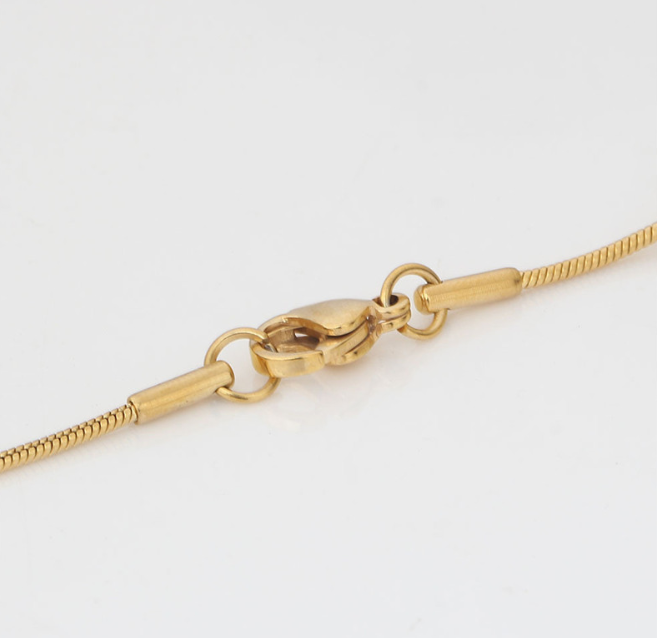Gold Beaded Snake Chain - product image 7