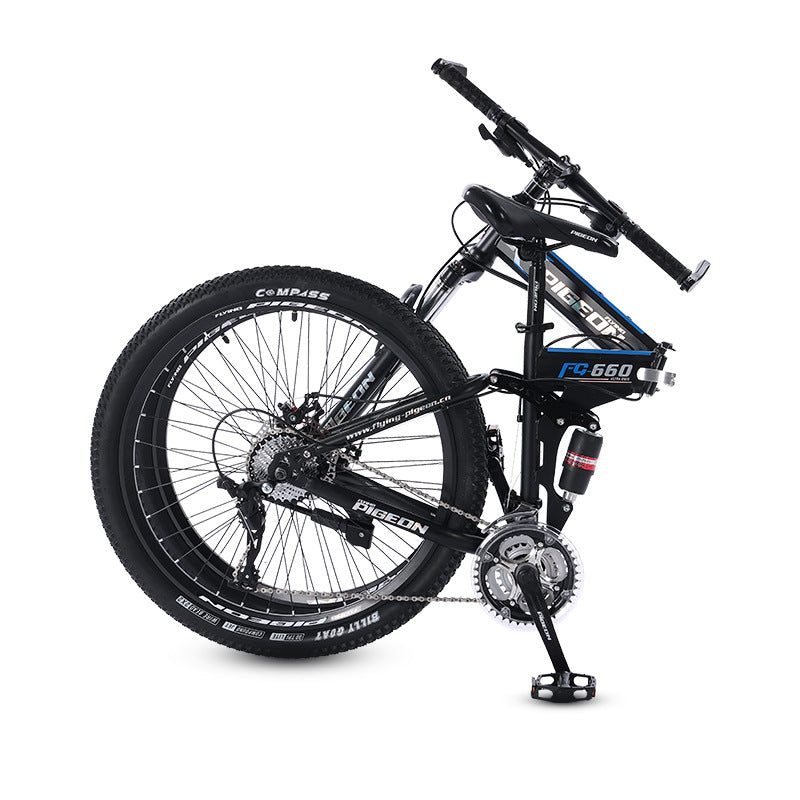 2023 New Folding Mountain Bike for Men and Students