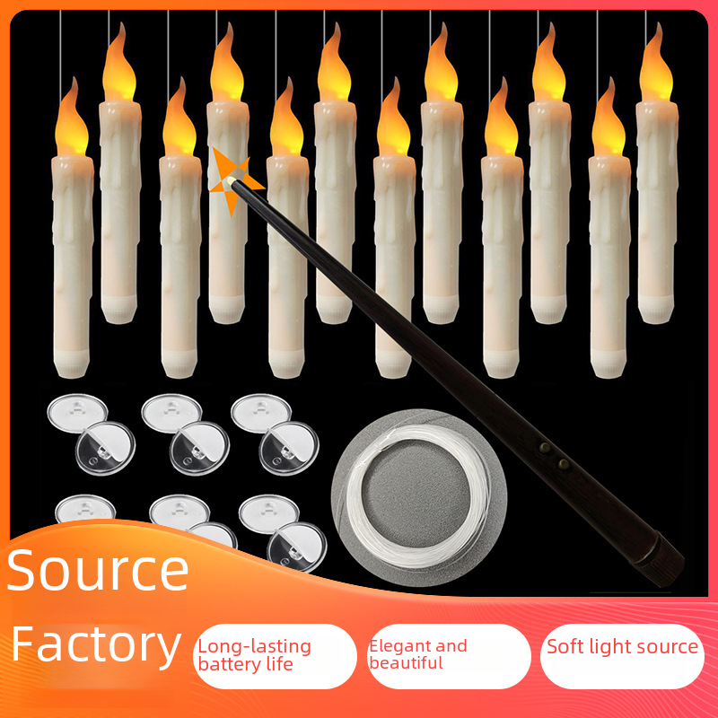 Floating Magic Wand Candle Light for Parties and Decor
