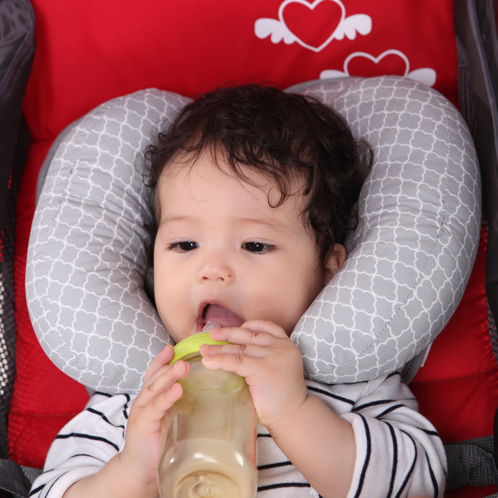 Apple-Shaped Baby Neck Pillow