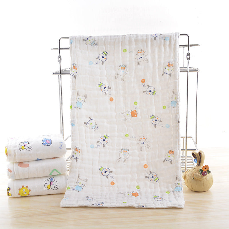 6-Layer Cotton Gauze Kids Towel