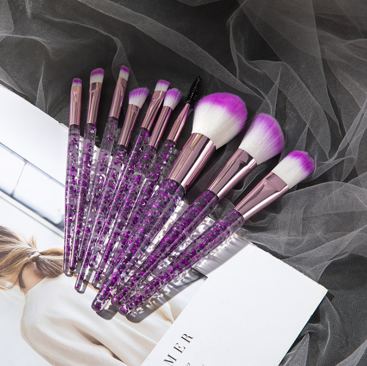 10-Piece Makeup Brush Set for Beauty and Blending - product image 3