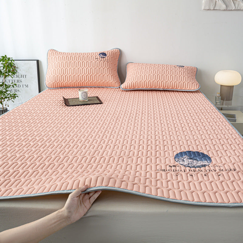 Thickened Latex Cooling Bed Sheet Set for Summer